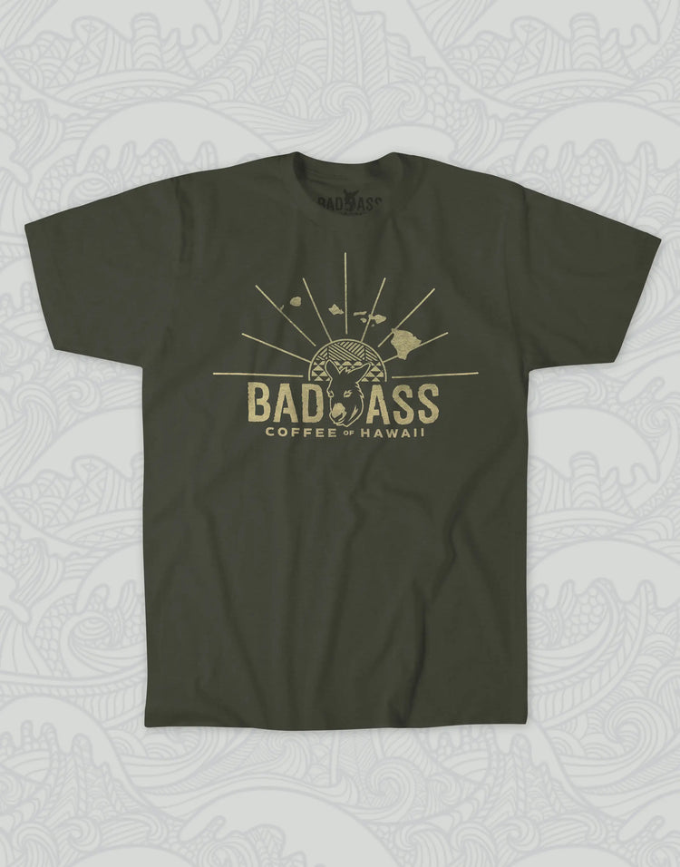 Bad Ass Coffee Islands T-Shirt
