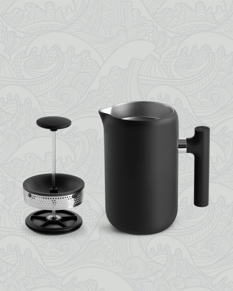 Clara French Press | 24oz - Matte Black