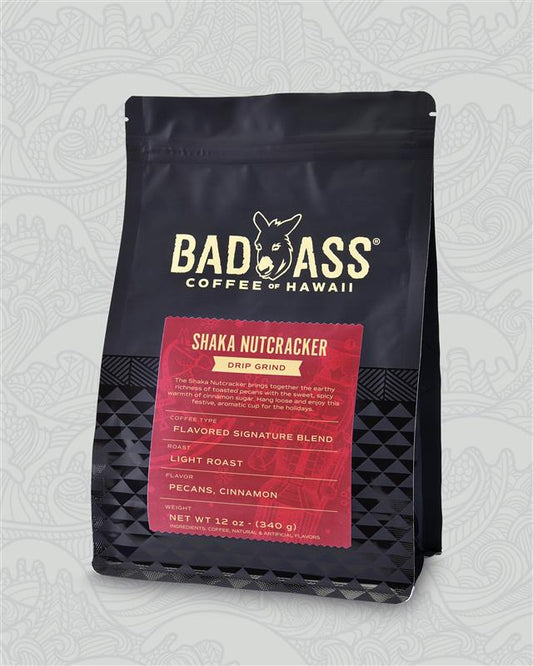 Shaka Nutcracker Flavored Coffee | 12oz Drip Ground