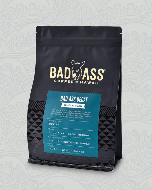 Bad Ass Decaf, Full City Roast