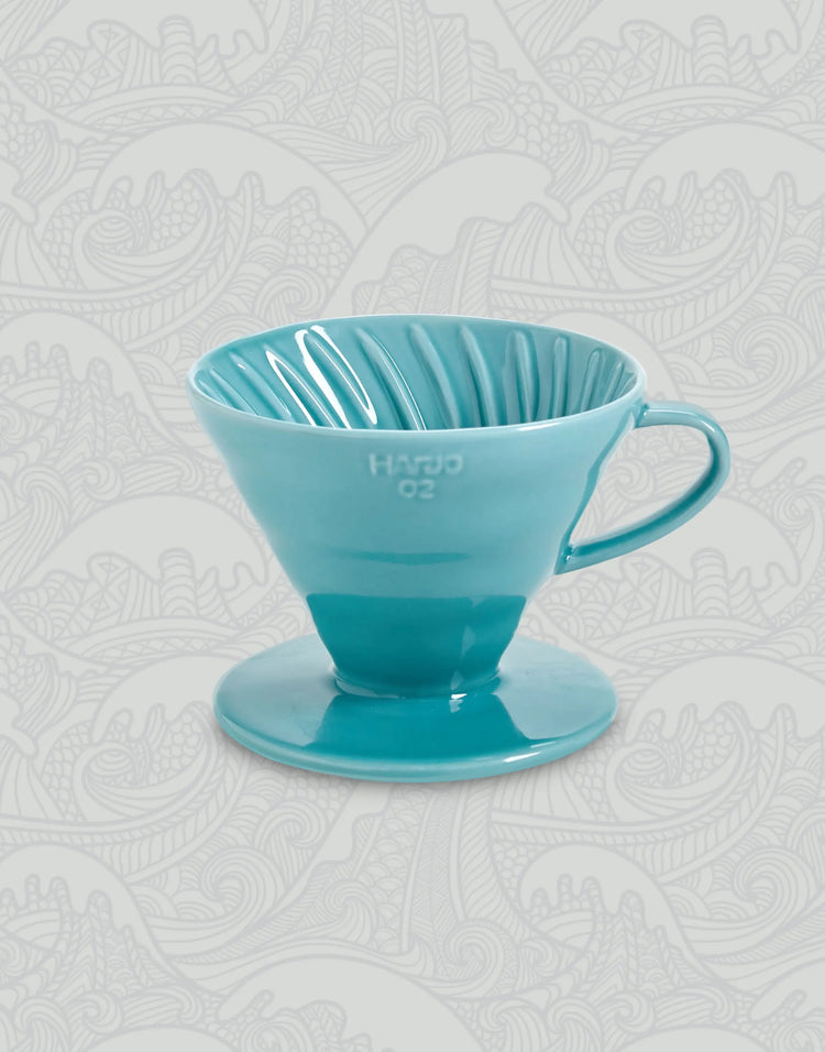 Hario V60 Ceramic Coffee Dripper 02 | Teal