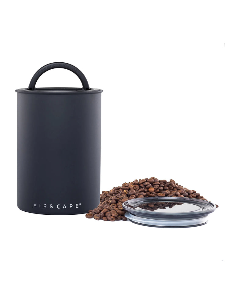 Airscape Airless Coffee Storage Canister | 1lb Capacity - Black