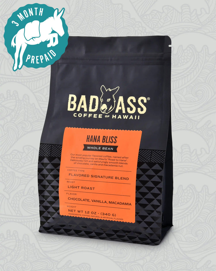 Hana Bliss™ Signature Blend Flavored Coffee  | 3-Month Subscription