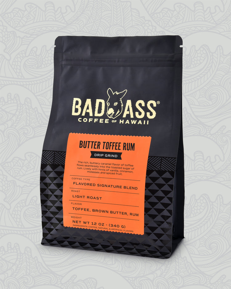 Butter Toffee Rum Signature Blend Flavored Coffee