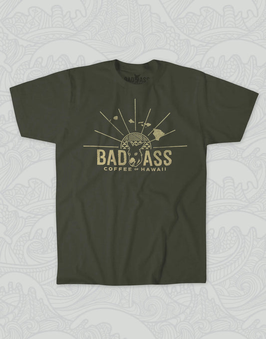 Bad Ass Coffee Islands T-Shirt