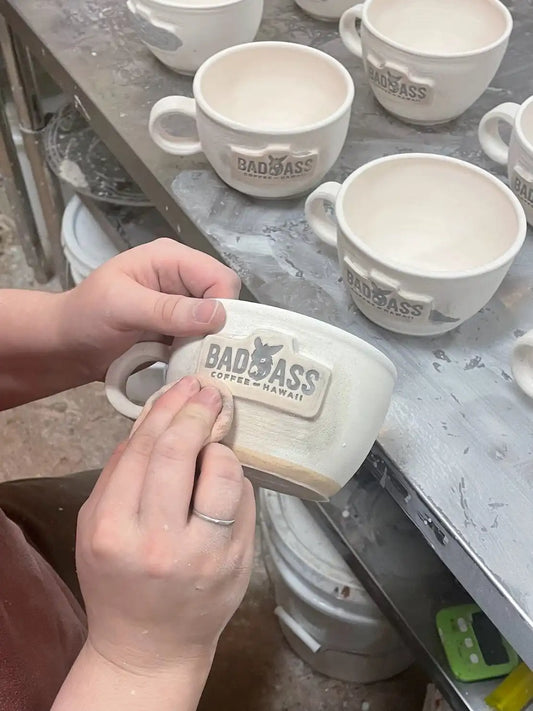 Beach Series Pottery Mug | 12-oz Latte