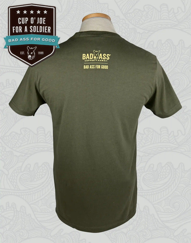 Short Sleeve Shirt | Cup o' Joe - Military Green