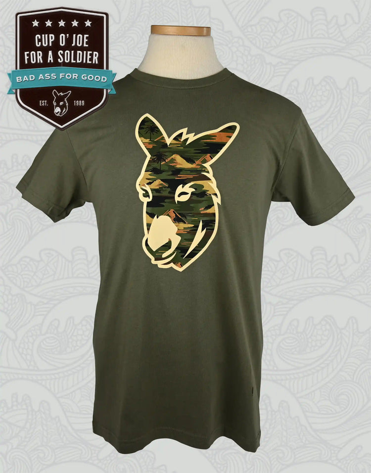 Short Sleeve Shirt | Cup o' Joe - Military Green