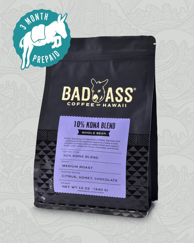 10% Kona Blend  | 3-Month Subscription