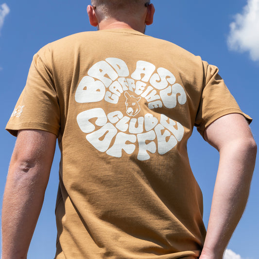 Caffeine Club T-Shirt | Camel