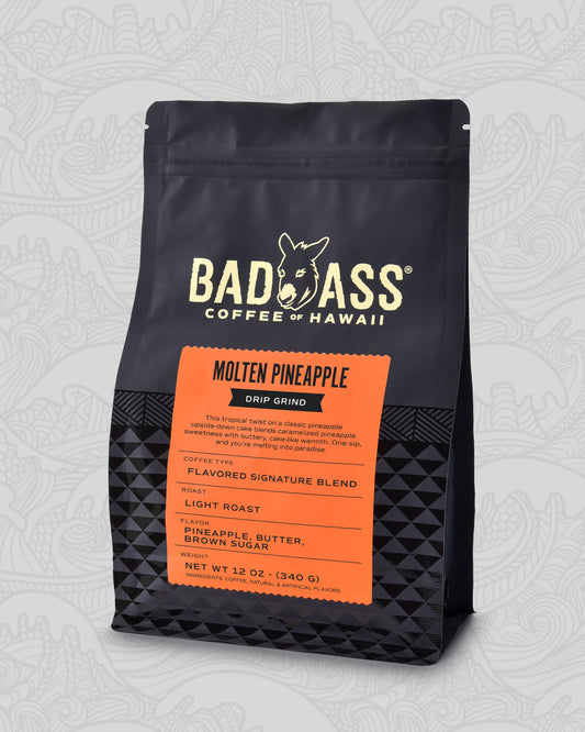 Molten Pineapple Flavored Coffee | 12oz Drip Grind