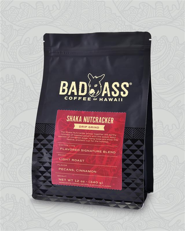 Shaka Nutcracker Flavored Coffee | 12oz Drip Ground