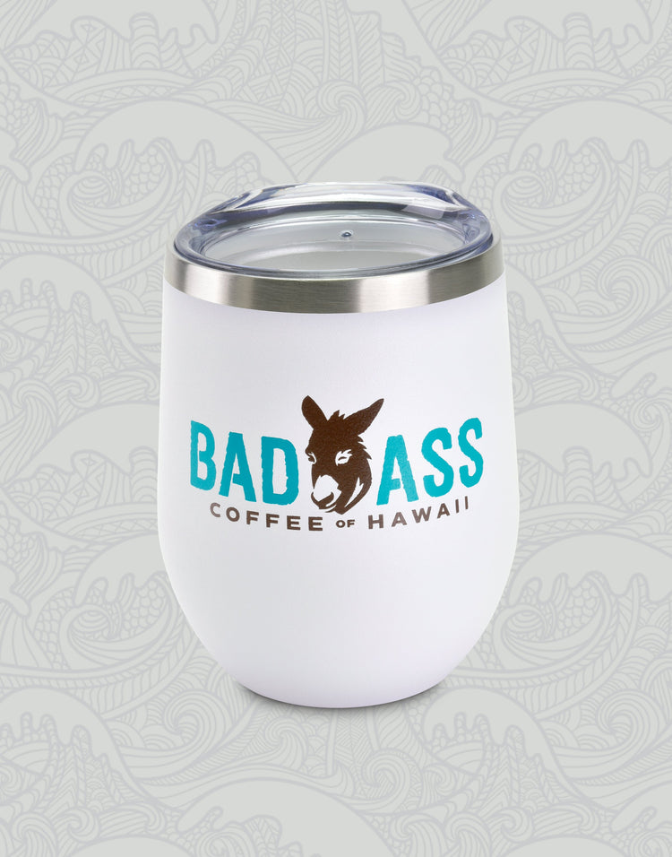 Bad Ass Coffee of Hawaii CeCe 12 oz. Travel Tumbler