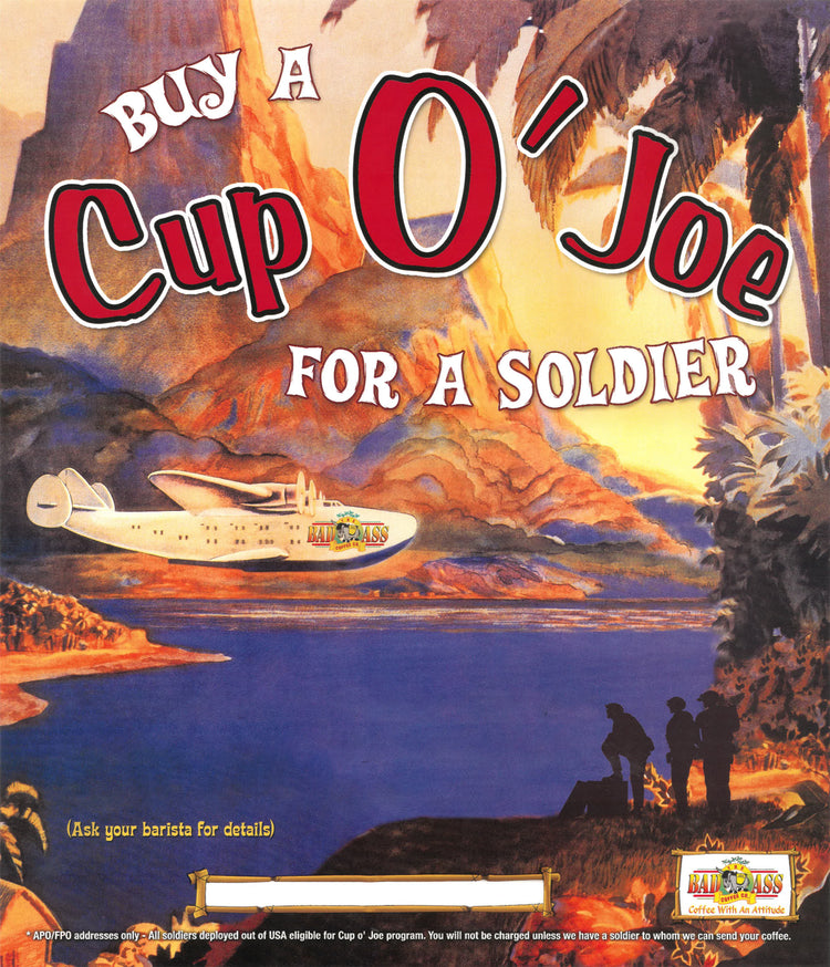 Cup O' Joe Program  Coffee For A Deployed Soldier