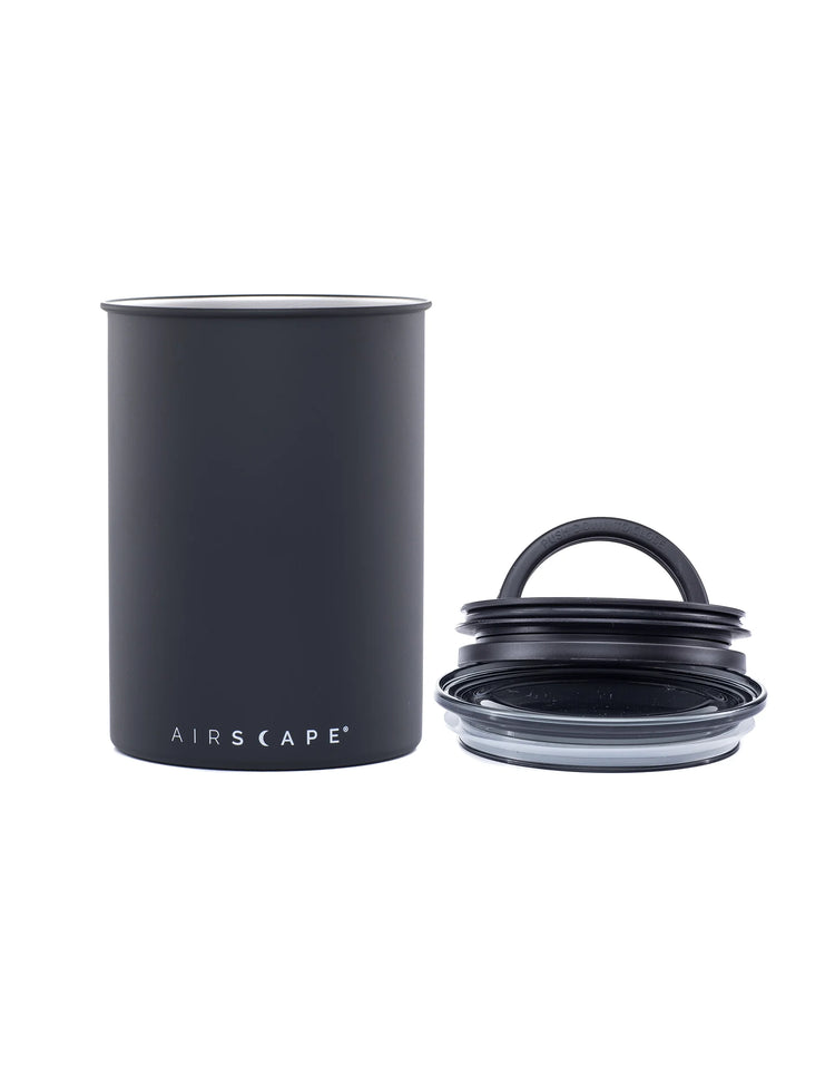 Airscape Airless Coffee Storage Canister | 1lb Capacity - Black